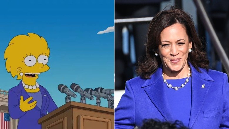 ¡Los Simpsons lo predijeron de nuevo! Kamala Harris comparada con Lisa ...